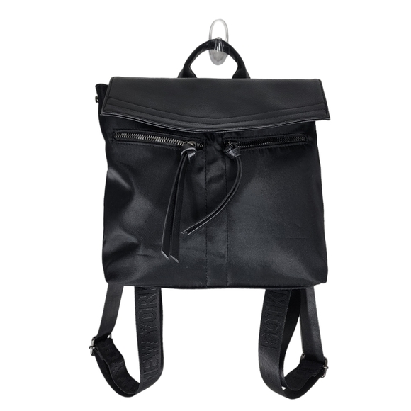 black faux leather small backpack VASCHY Mini Purse for Women, Fashion Buckle Flap Drawstring Backpack for College with Two Front Pockets : Clothing, Shoes & Jewelry Black Friday The Iris Street Chic Mini